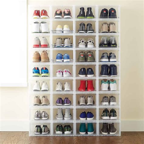 Best shoe organizers - 1. Opt for a (stylish) freestanding shoe rack If you have room on your closet floor, you can add a shoe rack underneath all of your hanging clothes. Before purchasing, measure the width of the...